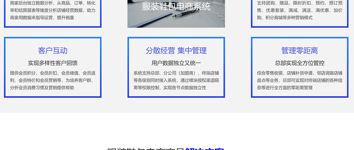 服裝鞋包電商系統(tǒng)